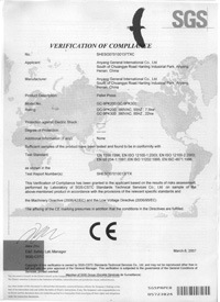 CE Certificate