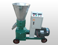 Wood pellet machine with electric motor-2