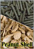 Peanut Shell Pellets