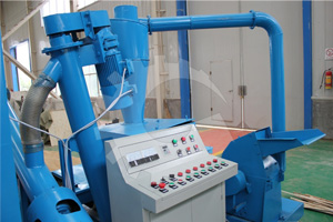 wood pelleting machine