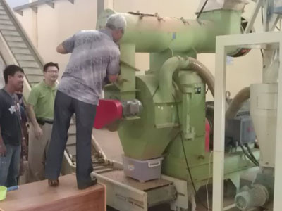 wood pellet mill