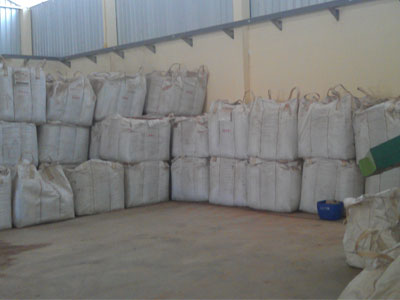 wood pellets storage