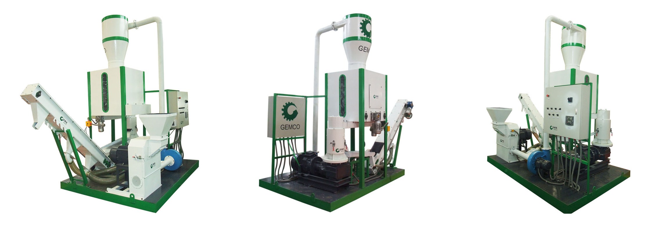 Small Biomass Wood Pellet Plant, GEMCO Mobile Pellet Plant